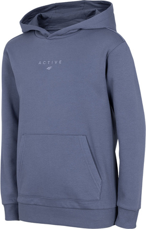 Bluza dla dziewczynki 4F niebieska HJZ22 JBLD003 32S