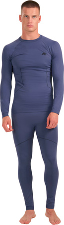 Spodnie termoaktywne męskie 4F M234 denim 4FWAW25USEAM234 32S