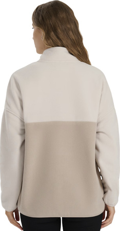 Bluza polarowa damska 4F F421 kremowa 4FWAW25TFLEF42112S