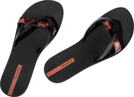 Klapki damskie Ipanema Kirei Chic F czarne 83673-BB740