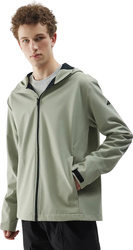 Kurtka męska softshell 4F M324 oliwkowa 4FWSS25TSOFM324 44S
