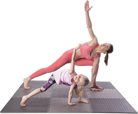 Mata puzzle 9 elementów 12mm HMS PREMIUM MP12 ciemno szara