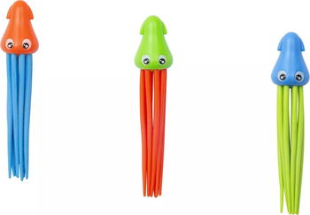 Zabawki do nurkowania dla dzieci Bestway Speedy Squid Dive Toys 3sztuki