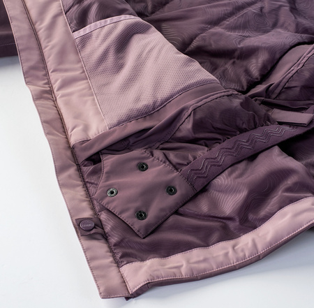 Damska kurtka narciarska Elbrus Limmen Wo's zimowa snowboardowa fioletowa rozmiar XL