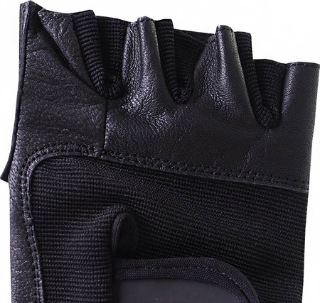 Rękawice kulturystyczne Profit Gym Pro czarne 1615