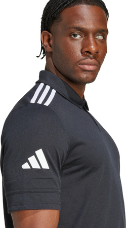 Koszulka męska adidas Squadra 25 Polo czarna JY3417