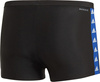Spodenki szorty kąpielowe męskie adidas Fitness Taper Swim Boxers czarne FS3418