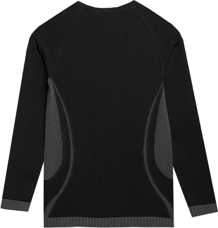 Bielizna termoaktywna bezszwowa dla dziewczynki 4F F109 czarna 4FJAW23USEAF109 20S