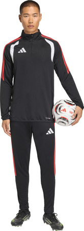 Spodnie męskie adidas Tiro 26 League Training Slim czarno-czerwone JY7111