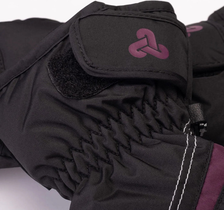 Dziecięce rękawice narciarskie zimowe wodoodporne Brugi 1AK1 wiek 14-15 lat