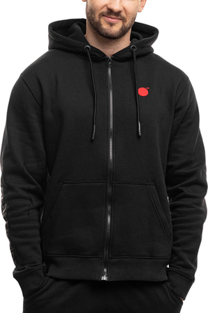 Bluza męska Ozoshi Pecos czarna OZ93908