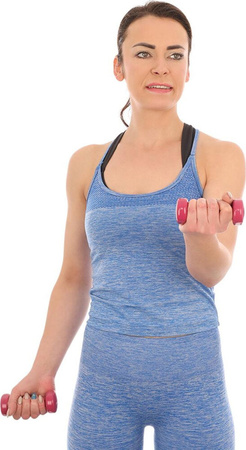 Hantla hantelka ciężar winylowy vdb Enero fit 0,5 kg