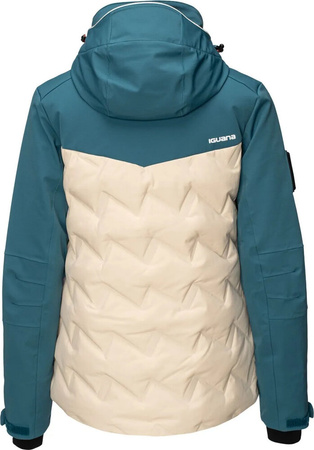 Damska kurtka narciarska ocieplana membrana 10000mm Iguana Ambla W rozmiar XL