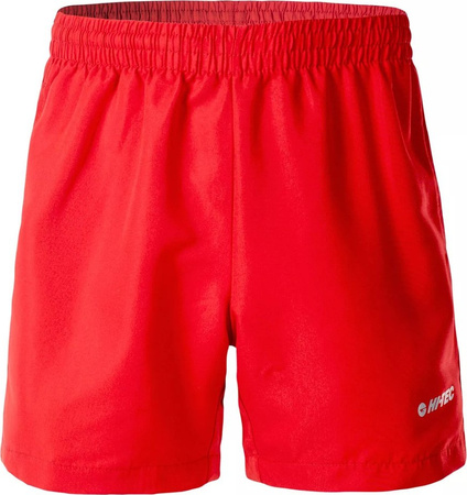 Spodenki dziecięce sportowe Hi-tec Matt Jr treningowe czerwone rozmiar 158