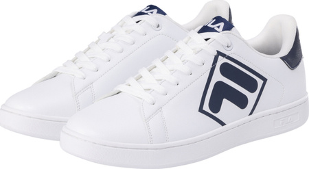 Buty męskie Fila Courtbay Logo biało-granatowe FFM0364 13037