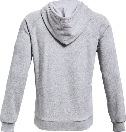 Bluza męska Under Armour Rival Fleece FZ Hoodie jasnoszara 1357111 011