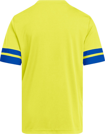 Koszulka dla dzieci adidas Squadra 25 żółto-niebieska JW3710