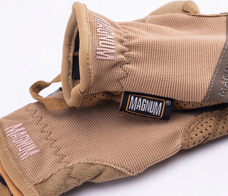 Męskie rękawice taktyczne skórzane na ekrany dotykowe Magnum Baldur rozmiar XXL