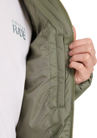 Kurtka puchowa męska 4F M0708 khaki 4FRAW25TDJAM0708 43S