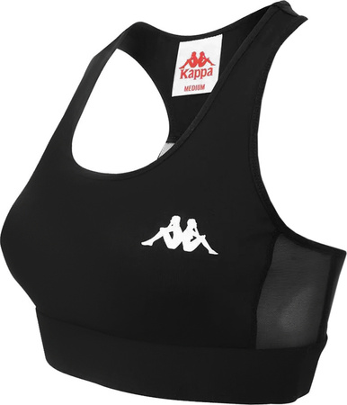 Stanik sportowy damski Kappa EBBA czarny 305040 005