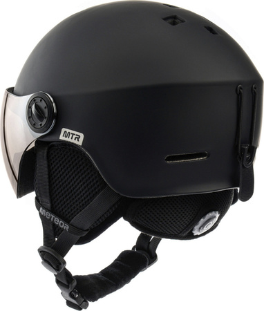 Kask narciarski Meteor Falven M 55-58 cm czarny 24969