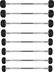 Sztanga/gryf stały gumowany HMS GSG-35 35 KG