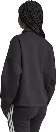 Bluza damska adidas Essentials Linear Polo czarna JM1946