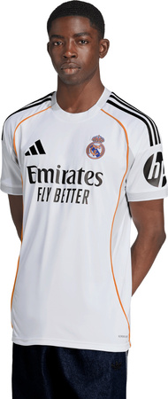Koszulka męska adidas Real Madrid 25/26 Home biała JJ1931