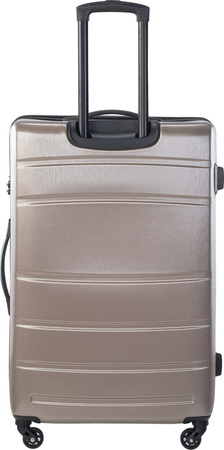 Walizka podróżna na kółkach twarda Iguana Murcia Ii 97 champagne 97 litrów