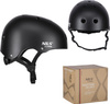 Zestaw kask z ochraniaczami na rower rolki hulajnogę Nils Extreme mr290 h230 czarny rozmiar S