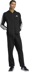 Dres męski adidas Colorblock Hooded Tracksuit czarny JL8599