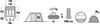 Namiot High Peak Kite 3 LW zielono-czerwony 10344
