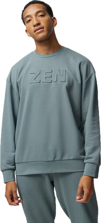 Bluza męska Outhorn M0755 morska zieleń OTHAW23TSWSM0755 46S