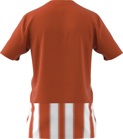 Koszulka męska adidas Striped 21 Jersey pomarańczowo-biała H35642