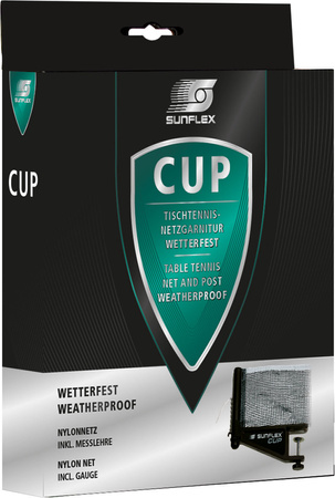 Uchwyt do tenisa stołowego z siatką Sunflex Cup 20257