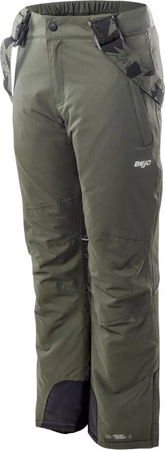 Dziecięce spodnie narciarskie softshell Bejo Halvar Jrb membrana 3000mm rozmiar 140
