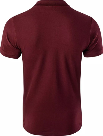 Męska koszulka Hi-tec MICKO pomegranate rozmiar S