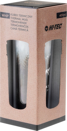 Kubek termiczny Hi-tec Whip 400ml foggy forest