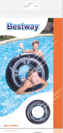 Dmuchane koło plażowe basenowe Bestway Splash średnica 91 cm