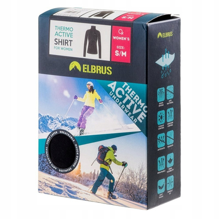 Bielizna termoaktywna męska bluza Elbrus Radiav Top czarna rozmiar XL/XXL