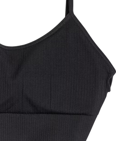 Stanik sportowy 4F F151 czarny 4FWSS25USBAF151 20S