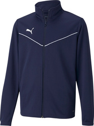 Bluza dla dzieci Puma teamRISE Training Poly Jacket Jr granatowa 657393 06