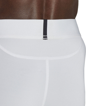 Spodenki męskie adidas Techfit Aeroready Short Tights białe HP0611