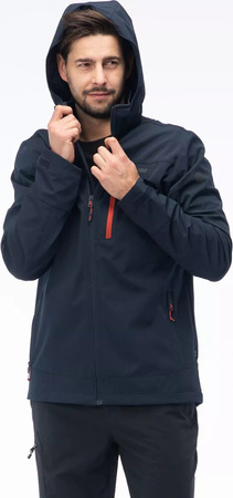 Męska kurtka przejściowa softshell Hi-tec Nikko membrana 10000mm rozmiar XXL