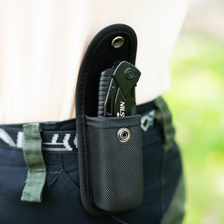 Multitool narzędzie wielofunkcyjne 12 w 1 scyzoryk Nils camp nc1744 stal nierdzewna czarny