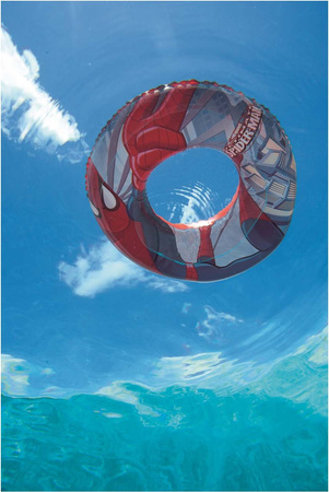 Dmuchane koło basenowe plażowe dla dzieci Spider-man Bestway Swimring 56 cm