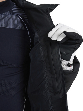 Kurtka narciarska męska 4F M0788 czarna 4FWAW25TTJAM0788 20S