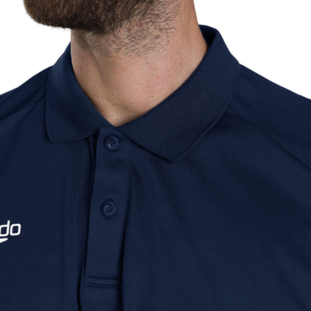 Męska koszulka sportowa treningowa Speedo Club Dry Polo Am rozmiar M