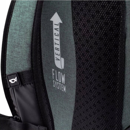 Plecak turystyczny Elbrus Citymap zielono-szary 28L