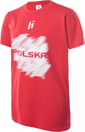 Dziecięca koszulka t-shirt z krótkim rękawem Huari Poland Fan Junior rozmiar 158